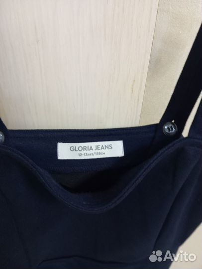 Сарафан школьный для девочки 158 плюс блузка