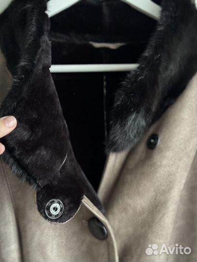 Дубленка натуральная женская 54