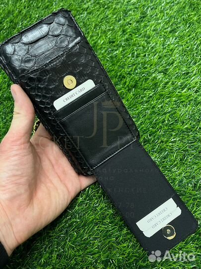 Женская сумочка из питона