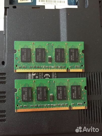 Оперативная память ddr2 для ноутбука