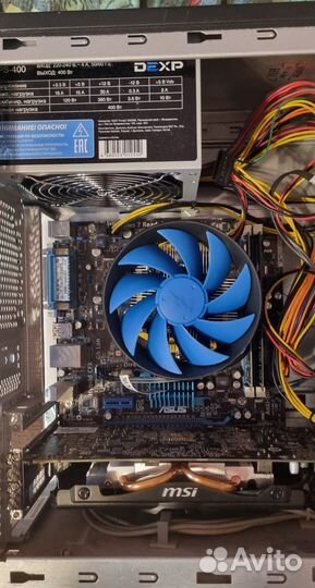 Системный блок fx8300, 12gb ddr3, r7 2gb ddr5, ssd