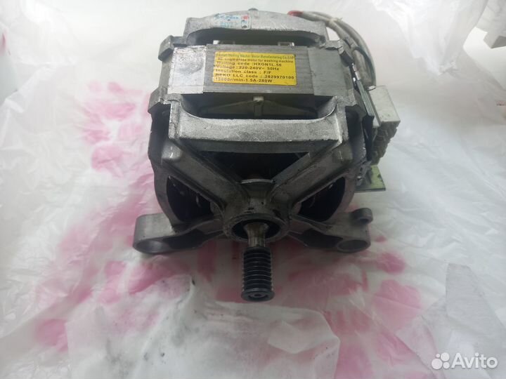 Двигатель от стиральной машинки Веко