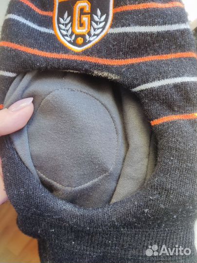 Шапка шлем зимняя 48-50