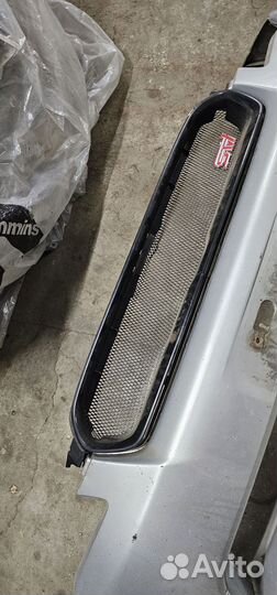 Бампер с кастомной решеткой Subaru legacy bl/bp