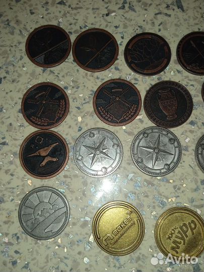 Жетоны. Жетоны пятерочка. Коллекция жетонов