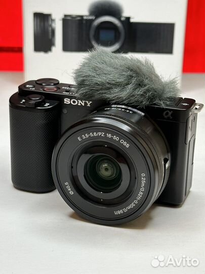 Sony ZV-E10 + Sony 16-50mm (как новый)