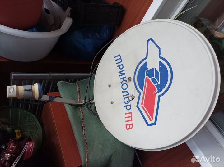 Тарелка триколор