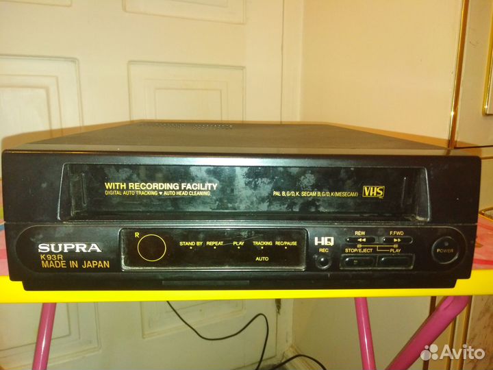 Видеоплеер пишущий Supra (Япония)