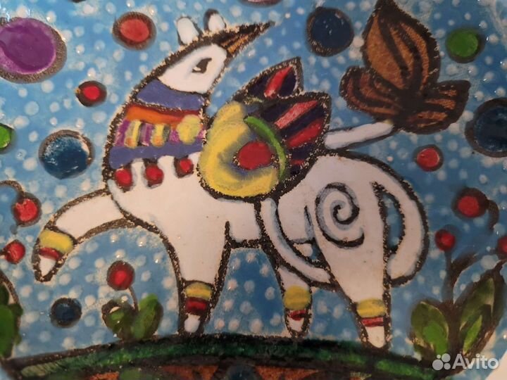 Декоративная керамическое панно