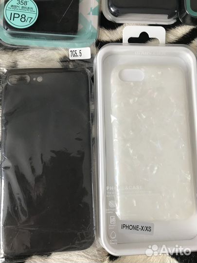 Чехлы на iPhone 6 7 8 новые стекла