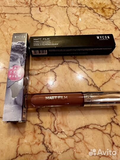 Тени матовые