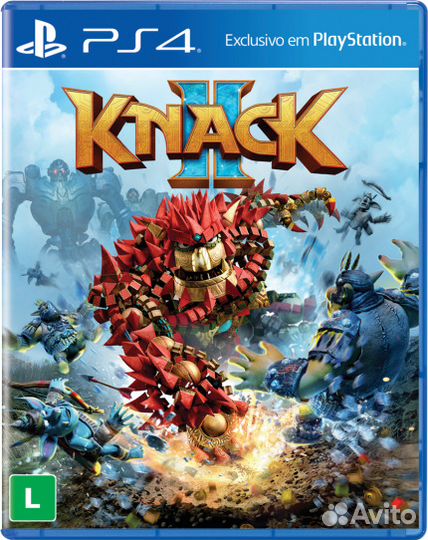 Knack 2 playstatiоn 4 новый диск