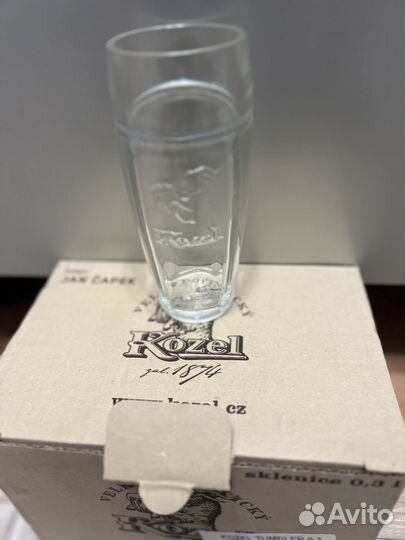 Стаканы для пива Чехия