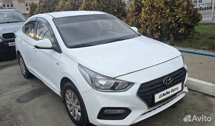 Hyundai Solaris 1.4 AT, 2018, 120 000 км