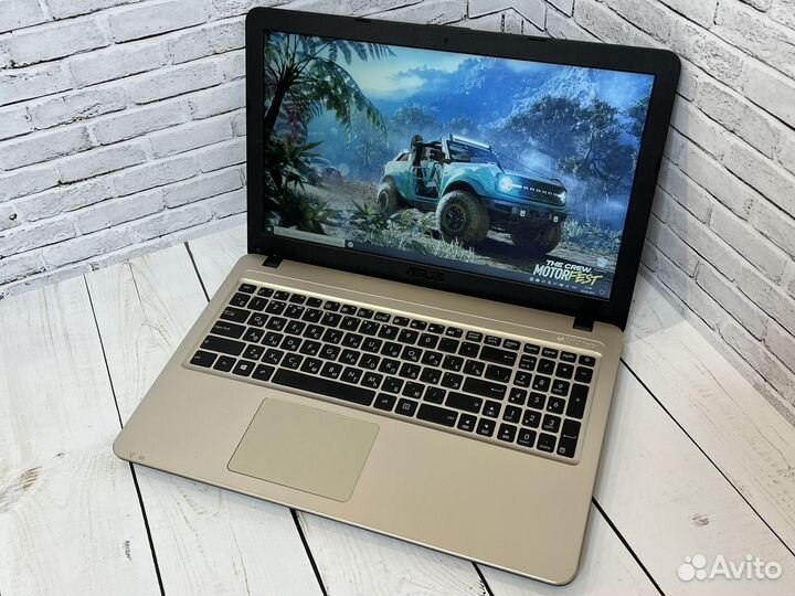 Мощный ноутбук Asus SSD/4ядра/Nvidia/FHD
