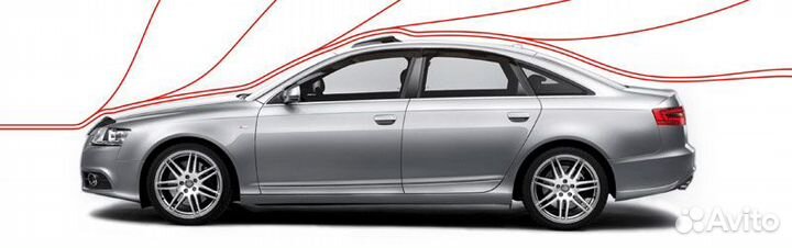 Мухобойка (Дефлектор Капота) Тойота Хайлендер