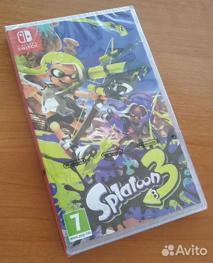 Игра Nintendo switch Splatoon 3 (новая)