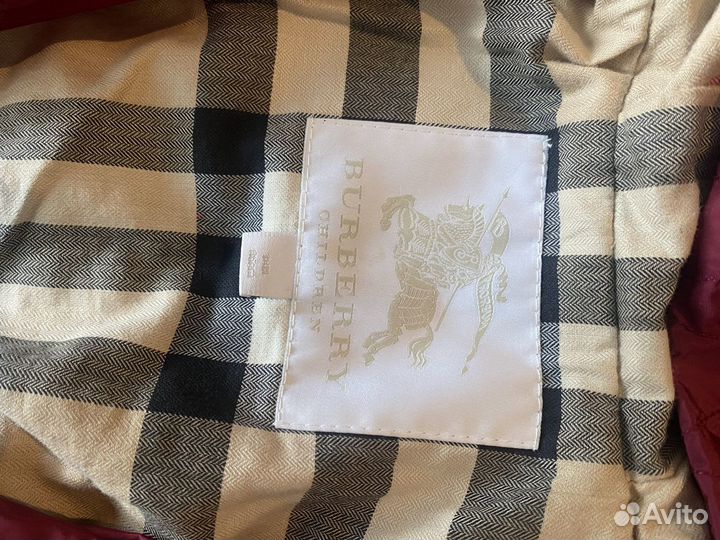 Burberry плащ оригинал детский