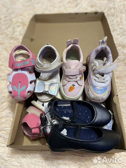 Обувь пакетом на девочку 23 р