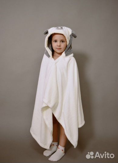 Полотенце детское, пончо