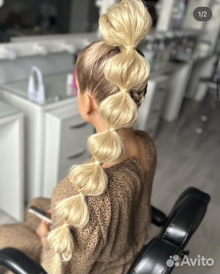Косы с канекалоном Брейды Хвосты