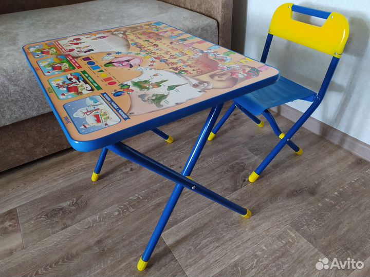 Детский стол и стул