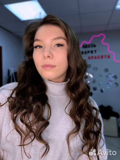 Наращивание ресниц модель