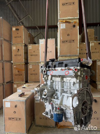 Новый двигатель(мотор) Hyundai Solaris/Kia Rio 3