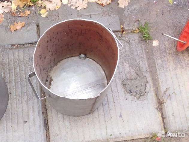 Нержавейка бак совдеп. тол 3мм крышки нет