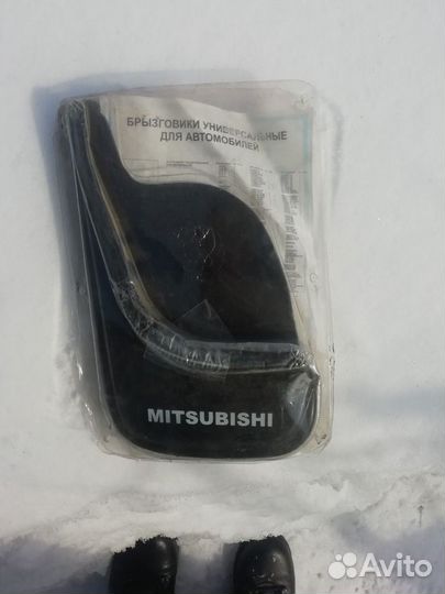 Брызговики задние mitsubishi