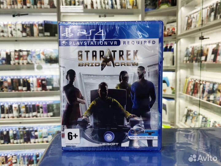 Диск PS4 Star Trek Bridge Crew только для VR