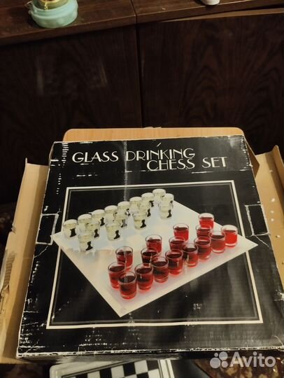 Шахматы рюмки