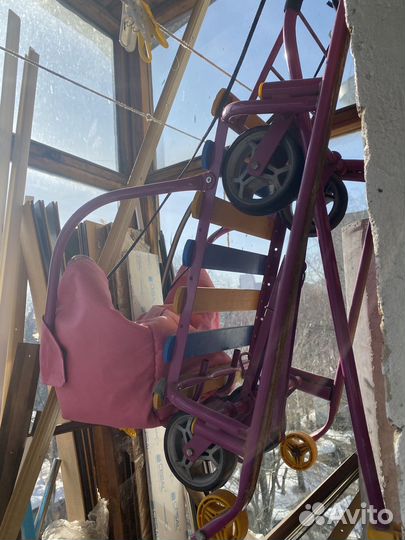 Детские санки с колесами