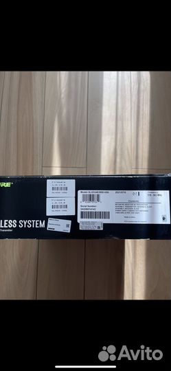 Микрофон shure slxd24e/b58 H56