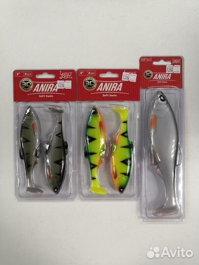 Силиконовая приманка Lucky John Anira в ассотр