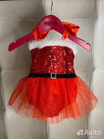 Платье нарядное костюм новогодний для девочки