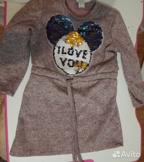 Детские вещи пакетом для девочек 104 110,116