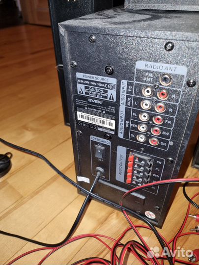 Колонки для компьютера sven HT-201