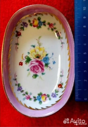 Мыльница. Дания. lisbeth dahl. Ручная роспись