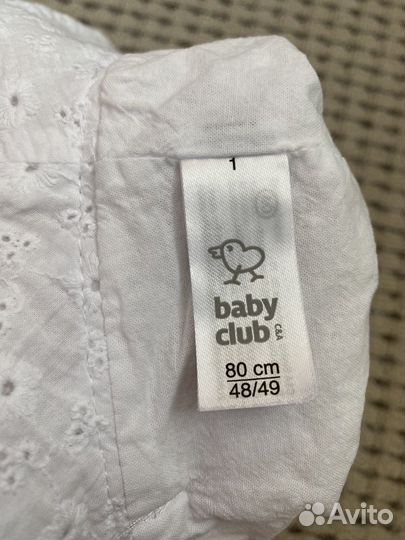 Панама для девочки 80