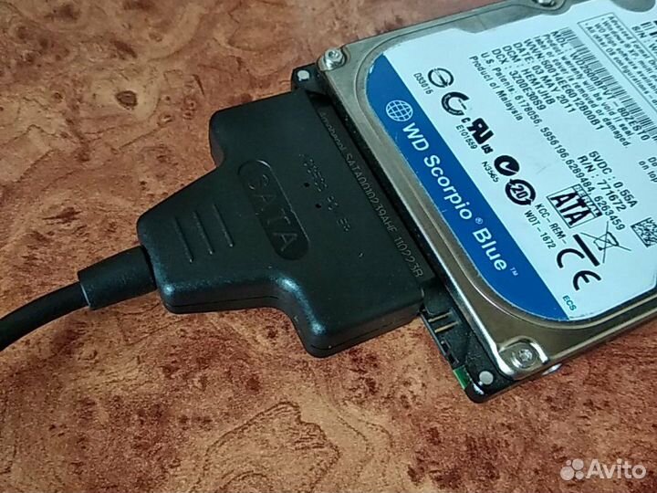 USB переходник для SATA подключения диска 2,5