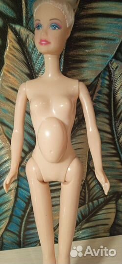 Беременная кукла барби