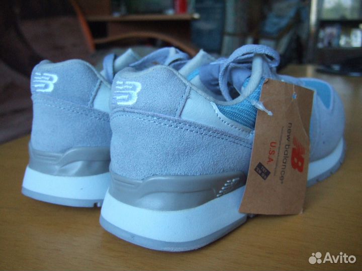 Кроссовки новые New Balance 996 нат.кожа р.37 RU