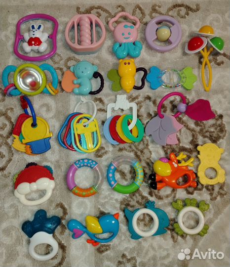 Грызунки, погремушки пакетом