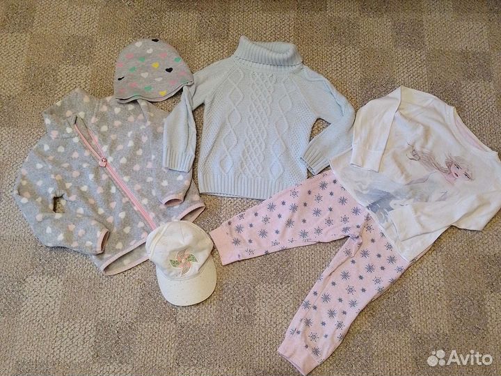 Детские вещи пакетом для девочек р 92