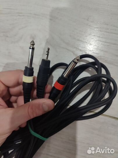 Балансные кабели jack- XLR (5 м.) (пара)