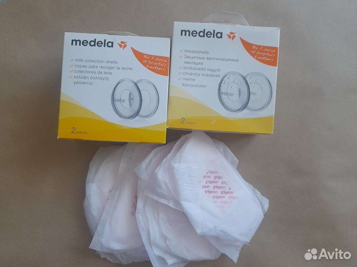 Medela накладки для кормления Pigeon
