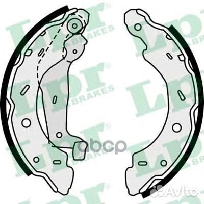 Колодки торм.бар.smart cabrio/city/fortwo/roads