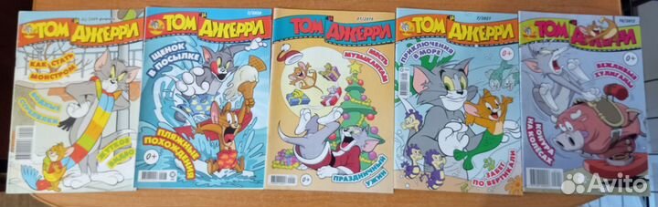 Журналы комикс Том и Джерри