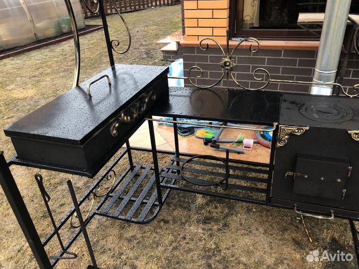 Мангал кованый для дачи